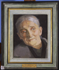 Portrait de sa mre