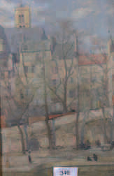 Ville en hiver